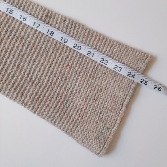 Madewell Cozy Boxy Knit Sweater Neutral Chunky Knit Pullover Fall Winter NWT  XS - Picture 14 of 16